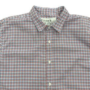 Frank & Eileen Mens XL Button Down Shirt Long Sleeve Plaid Check